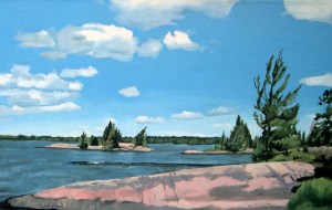 Hilton's Point, 2009, Oil on Canvas, 24"  x 36"