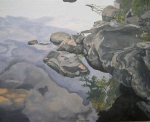 Morning Reflections , 2007, Oil on Canvas, 20" x 16"
