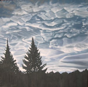 Dawn BreaKs, 2010, 24 X 24,  Oil