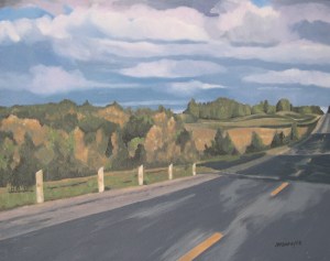 On The Road, 2010, 16 x 20,  Oil