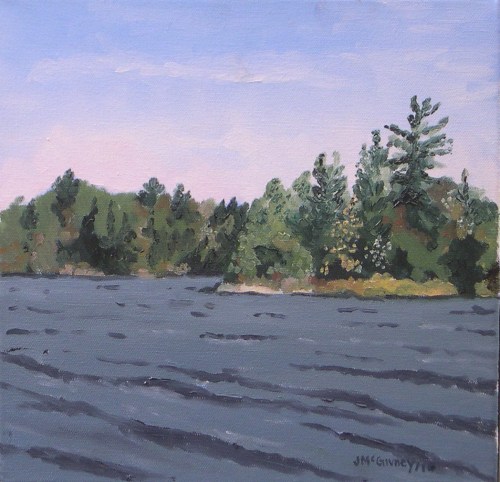 Plein Air Head Lake