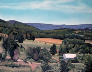 Mulmar Hills No 1, 2012, 20 x 16, Oil on canvas