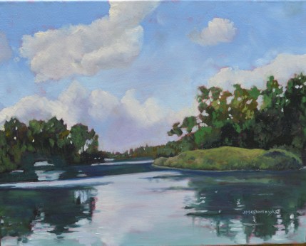 Inner islands Toronto Island, 20 x 16