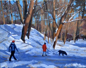 Winter Walk 20113 20x16