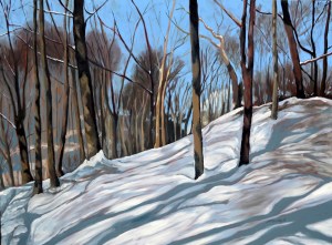 Winter Woods 2013 4ft x3ft