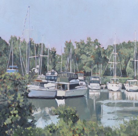 Yatch Club, The Bluffs 2013 20x20