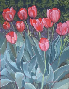 I See Red. 2014 Oil on Canvas 16" x 20"