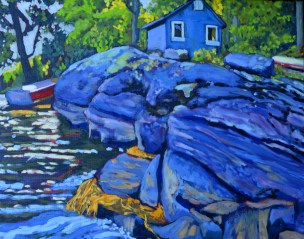 The Blue Shed 2014 16 x 20 web