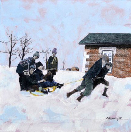 Giddy Up Number 2 2014 Mix Media