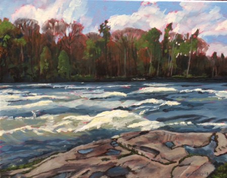 River Rapids 2017 16 x 20
