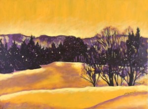 Passionate in Purple 18 x 24